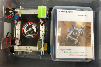 Chem-E-Car with manual
